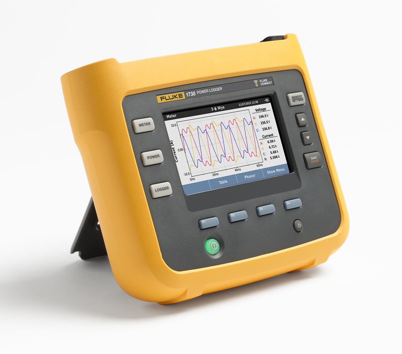 Fluke 1736/B Basic Power Logger (three phase) Power Recorder · Tracklink
