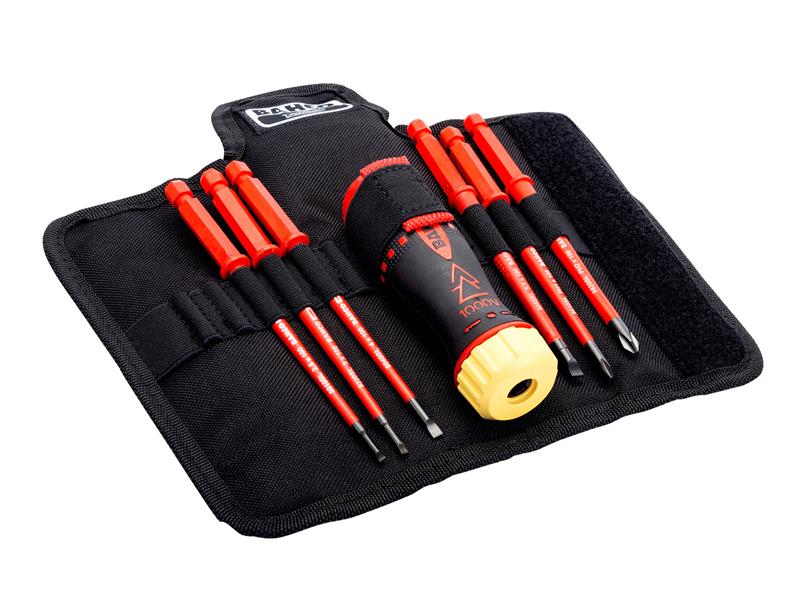 Insulated Ratcheting Screwdriver Set, 6 Piece | Screwdrivers · Tracklink