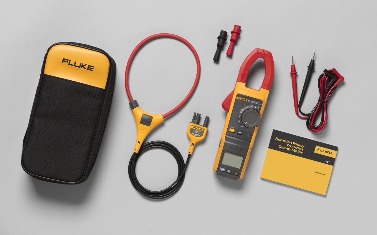 Fluke 381 Remote Display Clamp Meter Clamp Meter Remote Display